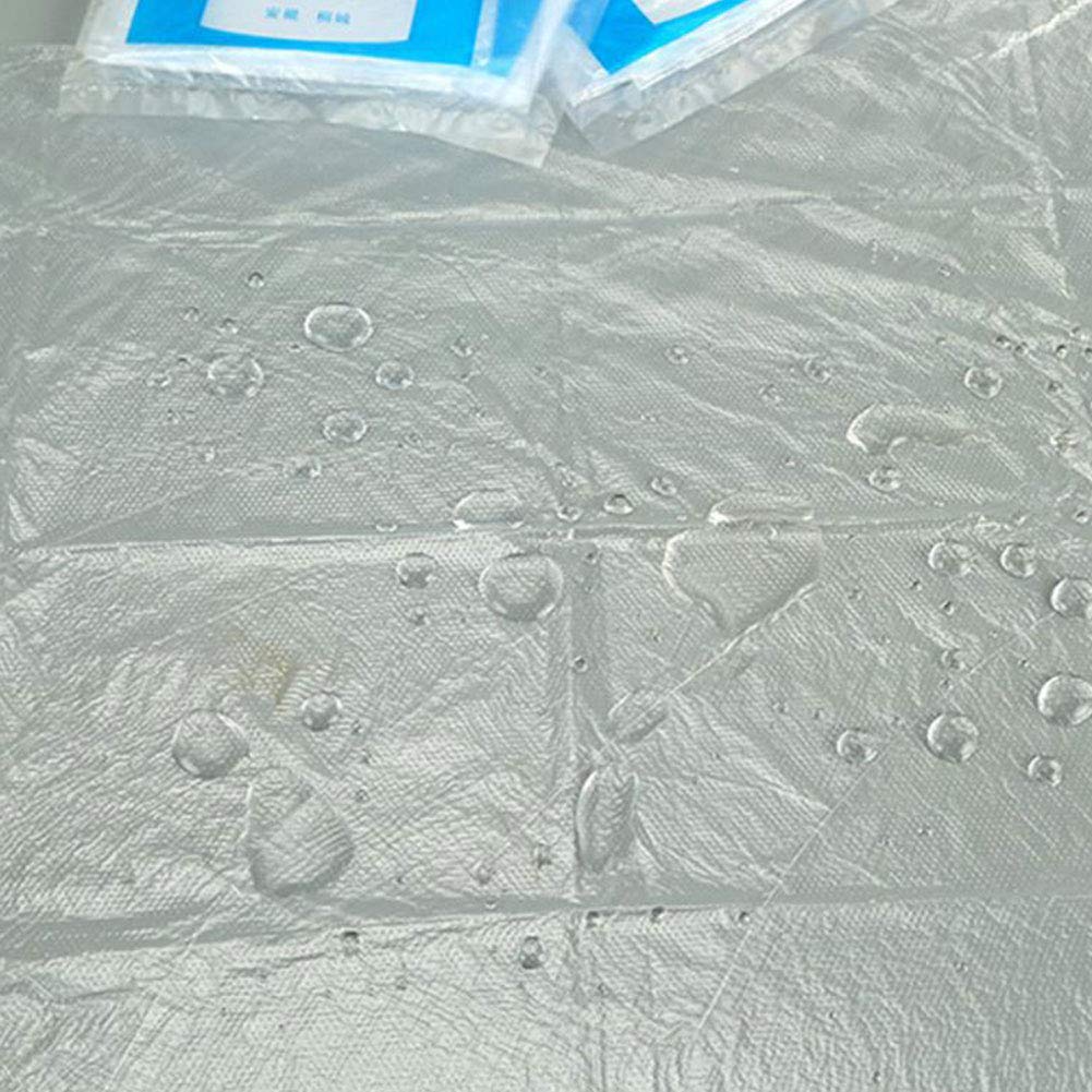 25pcs Monouso Grembiuli Di Plastica Trasparente Polietilene Impermeabile Usa E Getta Grembiuli Da Cucina, Pittura Per Adulti