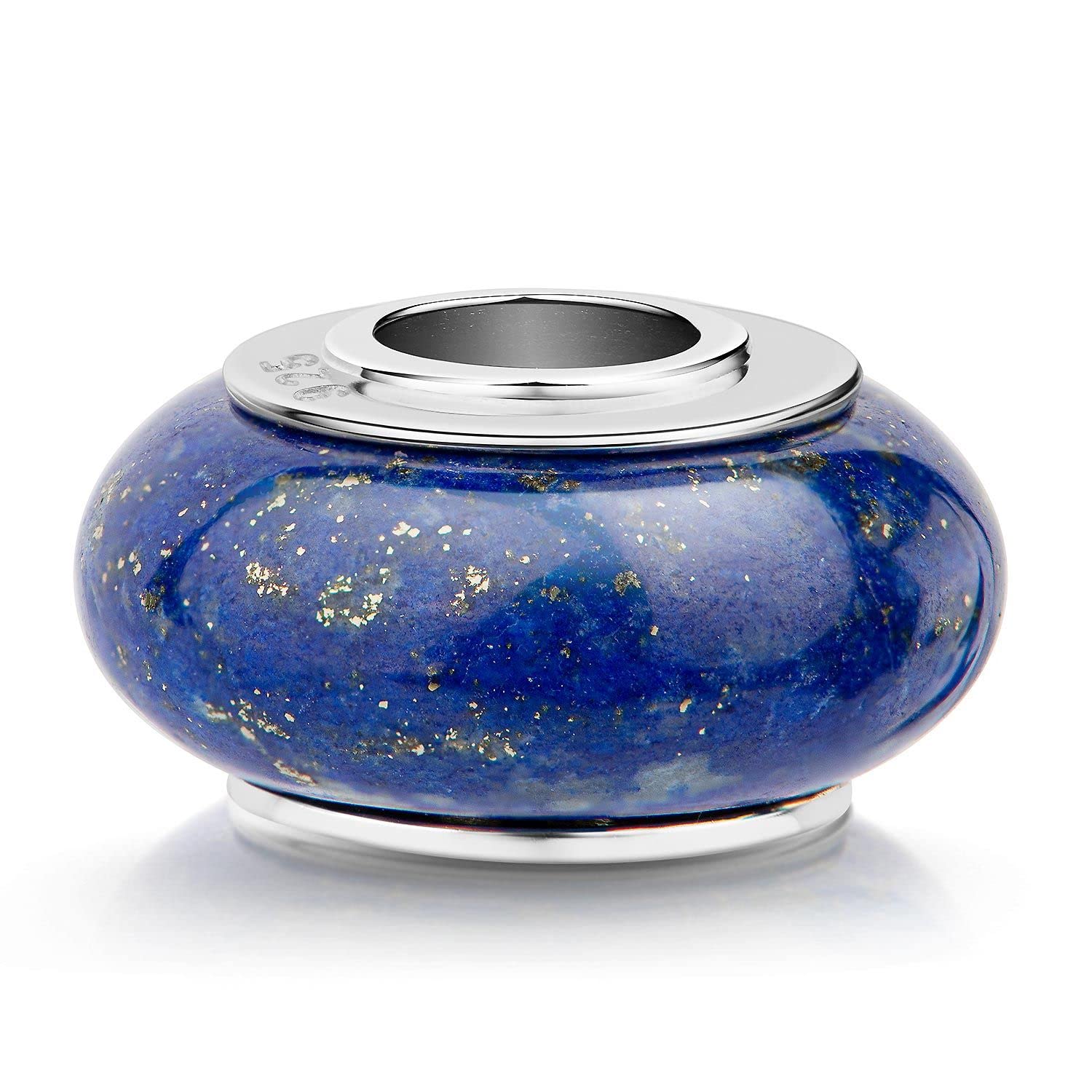 MATERIA by Matthias Wagner Edelstein Anhänger Silber 925 - Naturstein Charms & Beads für Damen