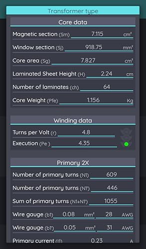 Transformer Calc Pro