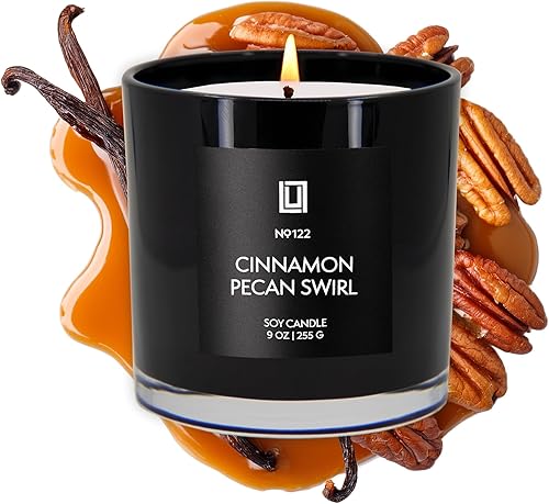 Miniatura 124 de Lulu Candles Lino fresco Vela perfumada en tarro de soja de lujo Vertida a mano en los Estados Unidos Altamente perfumada y duradera