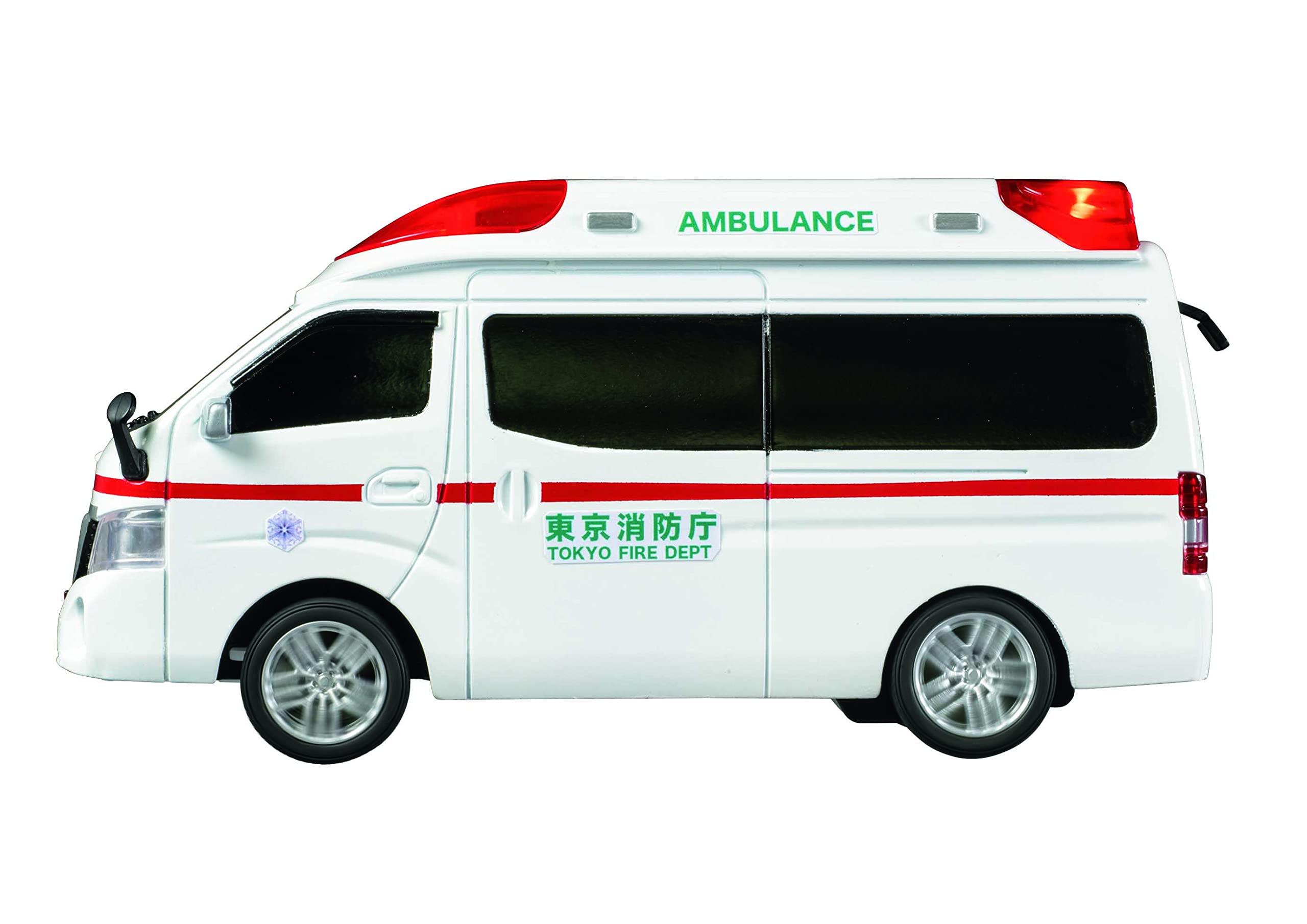 Jozen Dirt Max JRVC102-WH 1/32 Scale RC Nissan Paramedic Ambulance
