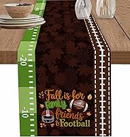 Vista 10 de Camino de mesa Forest Branch de 36 pulgadas de largo, algodón y lino, bufandas de arpillera, cocina, cena, cafetería, decoración de mesa