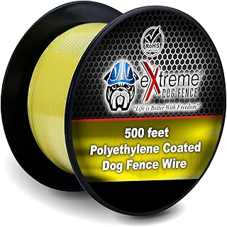 500 Feet of 20 Gauge In Ground Electric Dog Fence Extreme Boundary Wire for Creating or Expanding Your Pet Containment Area