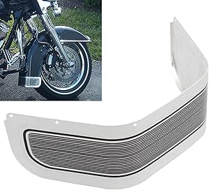 Front Fender Trim Cover Skirt For Harley Touring Electra Glide Softail 80-13 Chr - View #8