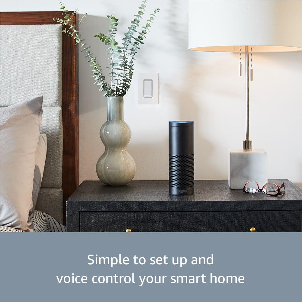 Certified Refurbished Echo Plus (1st Gen) with built-in Hub – Silver