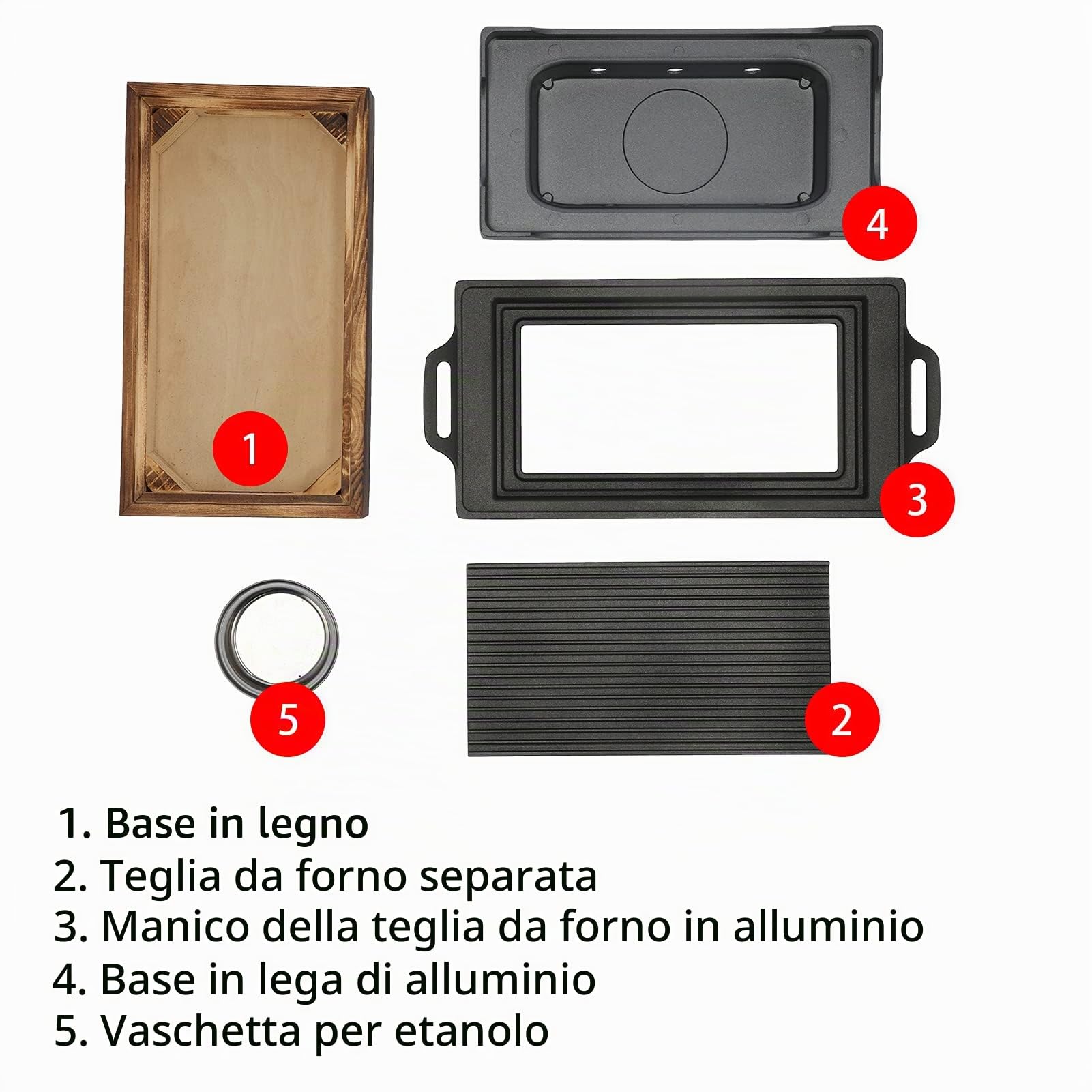 Griglia per Barbecue in Stile Giapponese - Fornello Portatile a Carbone per Alimenti - Piastra e Accessori per Uso Domestico