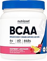 Vista 24 de Nutricost Polvo BCAA (Mango Naranja, 60 Porciones) - Relación Óptima 2:1:1, Sin Gluten, Sin OMG, Vegetariano