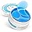 NAZANO Under Eye Patches - 60 Pack for Puffy Eyes, Dark Circles, Bags & Wrinkles with Hydrolyzed Collagen & Hyaluronic Acid - Eye Care Pads for Daily Skincare (Blue)