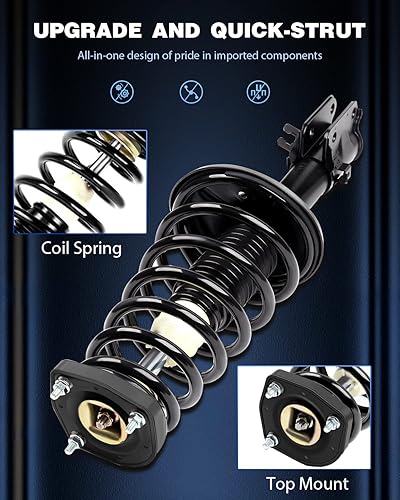 Miniatura 2 de ECCPP Juego de 2 puntales completos para Hyundai Tucson 2005, 2006, 2007, 2008, 2009, 2005, 2006, 2007, 2008, 2009, 2010, para Kia Sportage