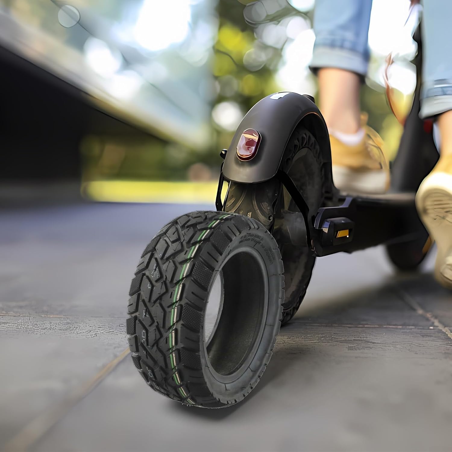 11 Inch Tubeless Tire for KAAB0 Electric Scooter, Strong Construction for Offroad Adventures