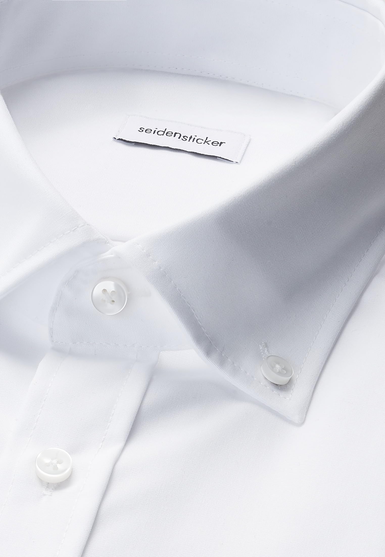 Seidensticker Camicia business da uomo - vestibilità regolare - no stiro - collo button down - manica lunga - 100% cotone