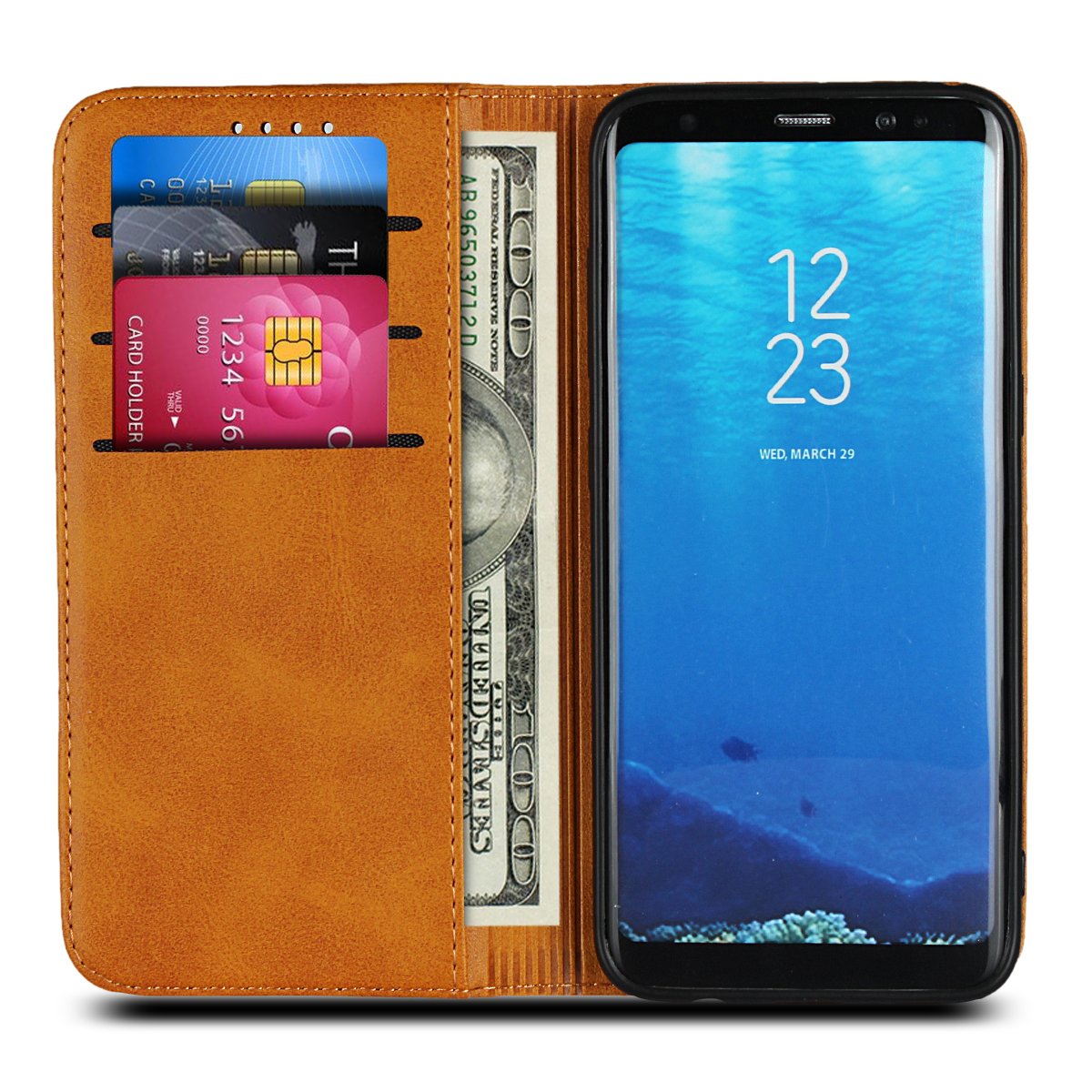 Amazon.co.jp: サムスン Galaxy S8 SC-02J SCV36 ケース 手帳型