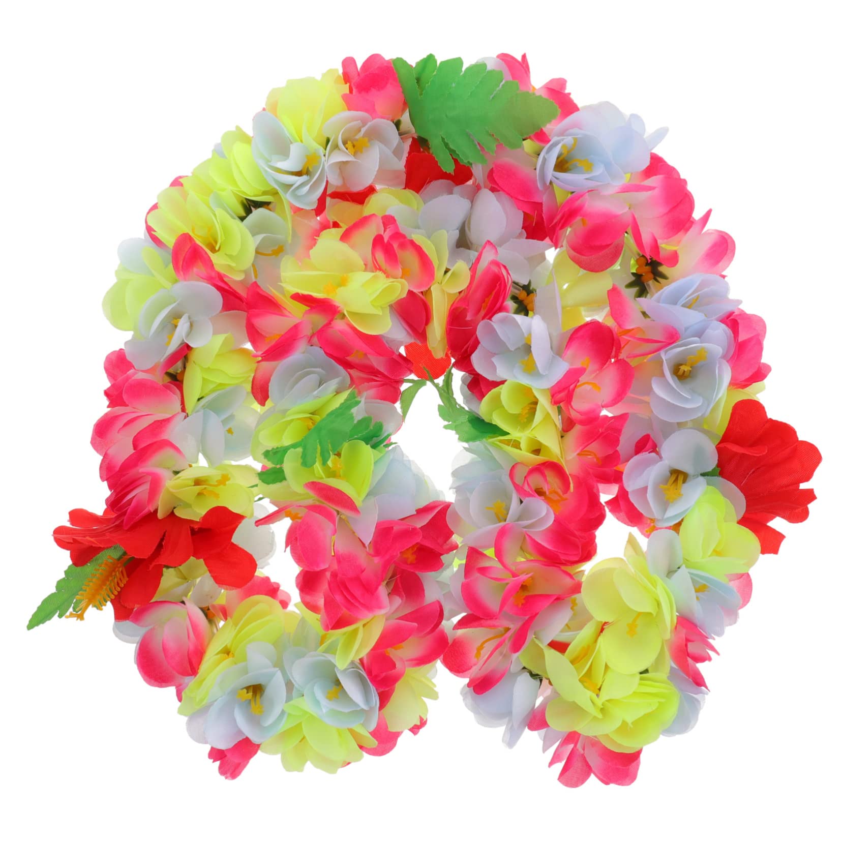 STOBOK 4stücke Hawaiianische Blumenkranz Dekoration Für Strandpartys Lifelike Luau Lei Für Sommerfeste Hochzeiten Und Foto-Requisiten Farben Perfekter Party-spaß