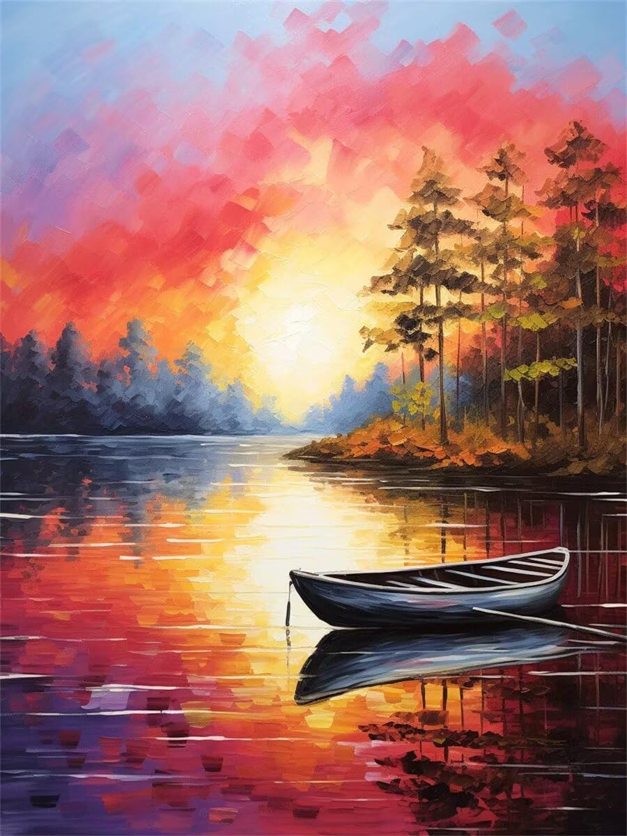 Peinture diamant kit 5D pour créer une décoration murale zen dans votre salon