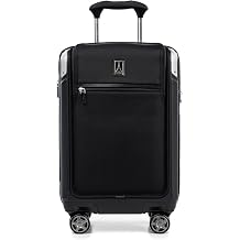 Travelpro Platinum Elite Expandable Hardside Spinner Luggage, Shadow Black, Carry-on with Laptop Pocket, 21-inch, 39L 23 inches