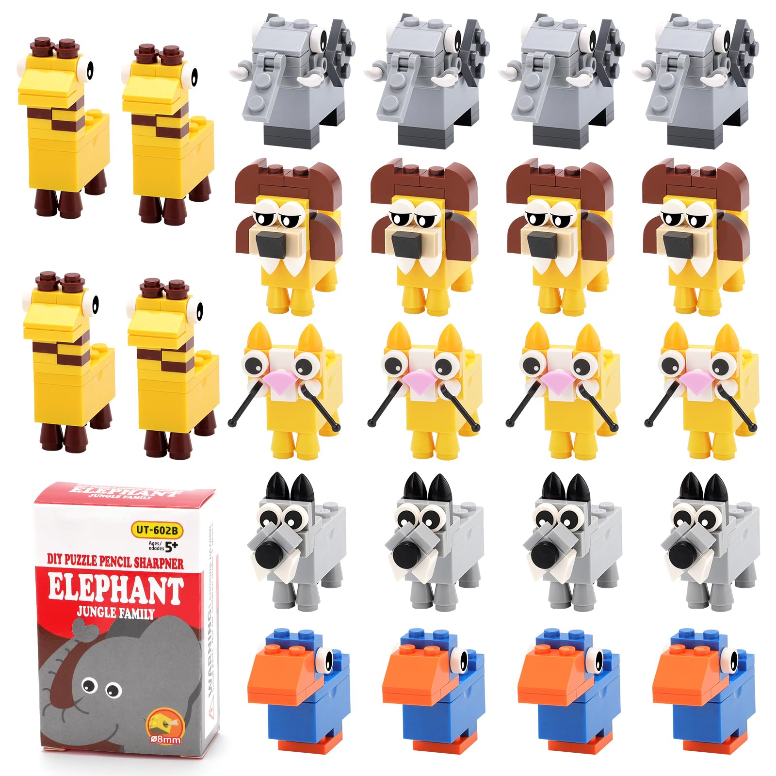 24Pcs Temperino, Gadget Compleanno Bambini, Regalini Fine Festa Compleanno Bambino Invitati, Pignatta Regalo Compleanno Bambina