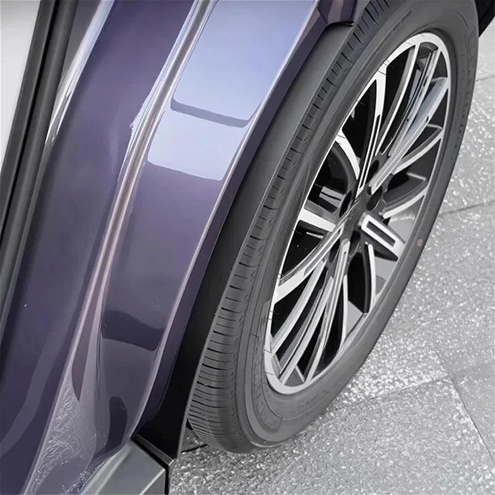Błotniki samochodowe Pasuje do Leapmotor B10 2025 2026 błotnik samochodowy tylne błotniki przeciw zamarzaniu błotniki czarny błotnik zewnętrzny(2PCS)
