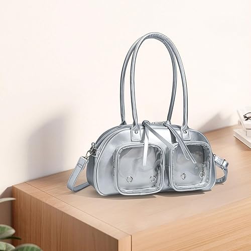 Miniatura 4 de Women Shoulder Bag Elegant Large Capacity Zipper Closure Ladies Shoulder Purse