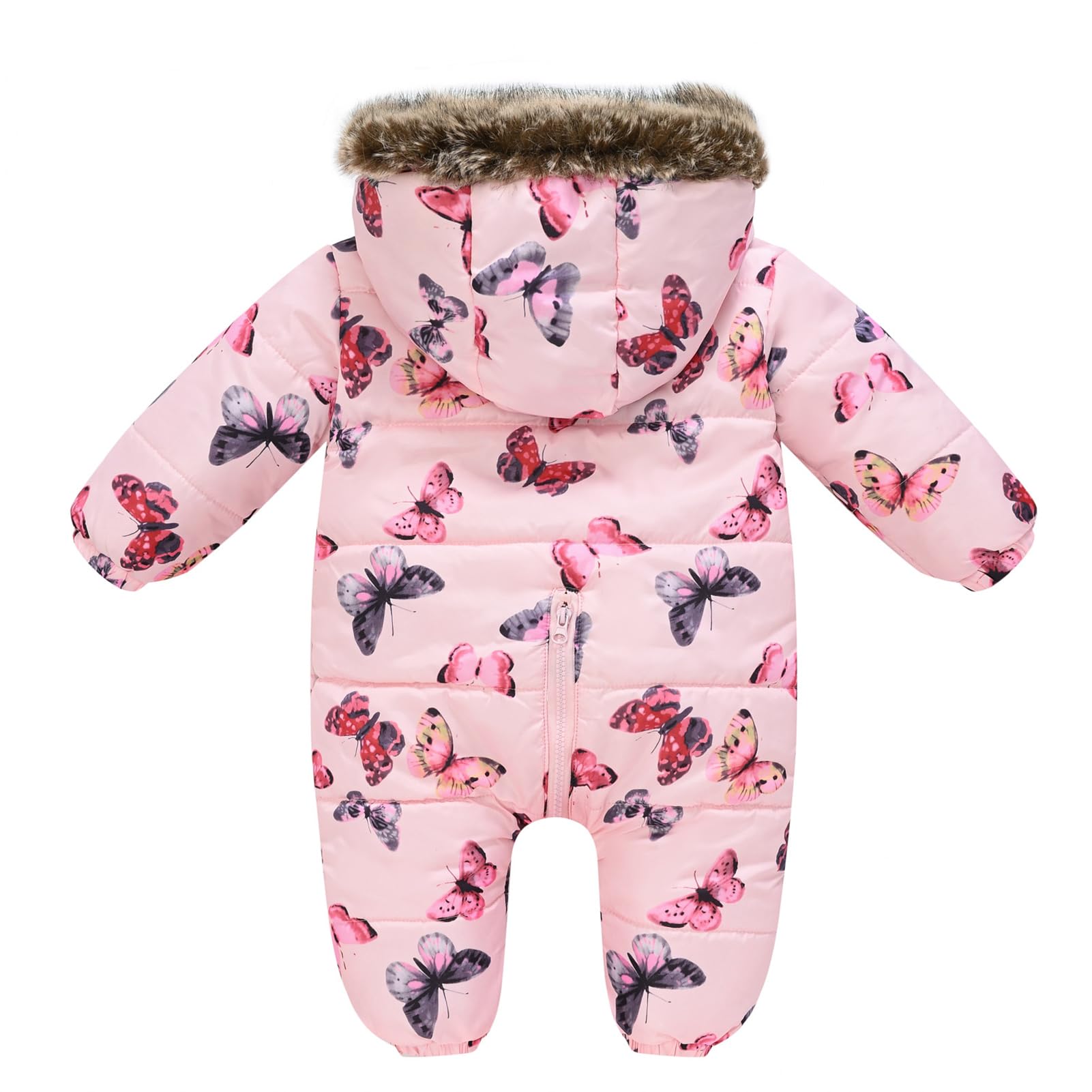 Mono de nieve para bebé, traje de nieve con capucha para niños, a prueba de viento, impermeable, traje de esquí cálido