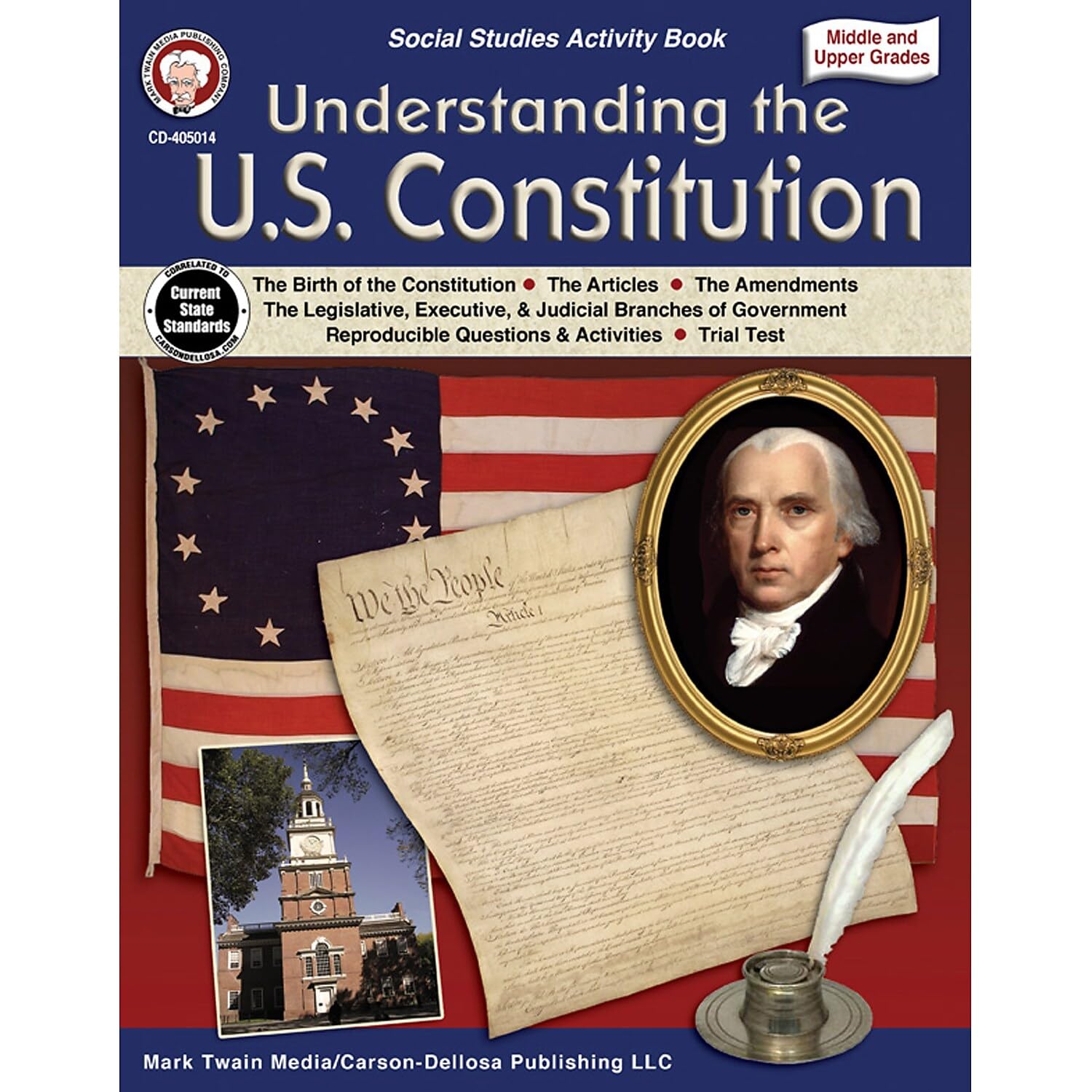 Understanding the U.S. Constitution, Grades 5 - 12 Paperback – 12 Jan. 2018