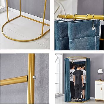 Amazon.co.jp: フィッティングルーム 簡易更衣室 試着室 幅85cm×奥行