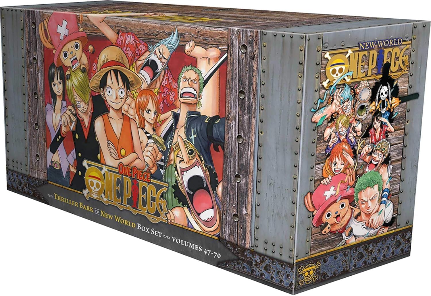One Piece Box Set, Thriller Bark to New World, Manga Collection