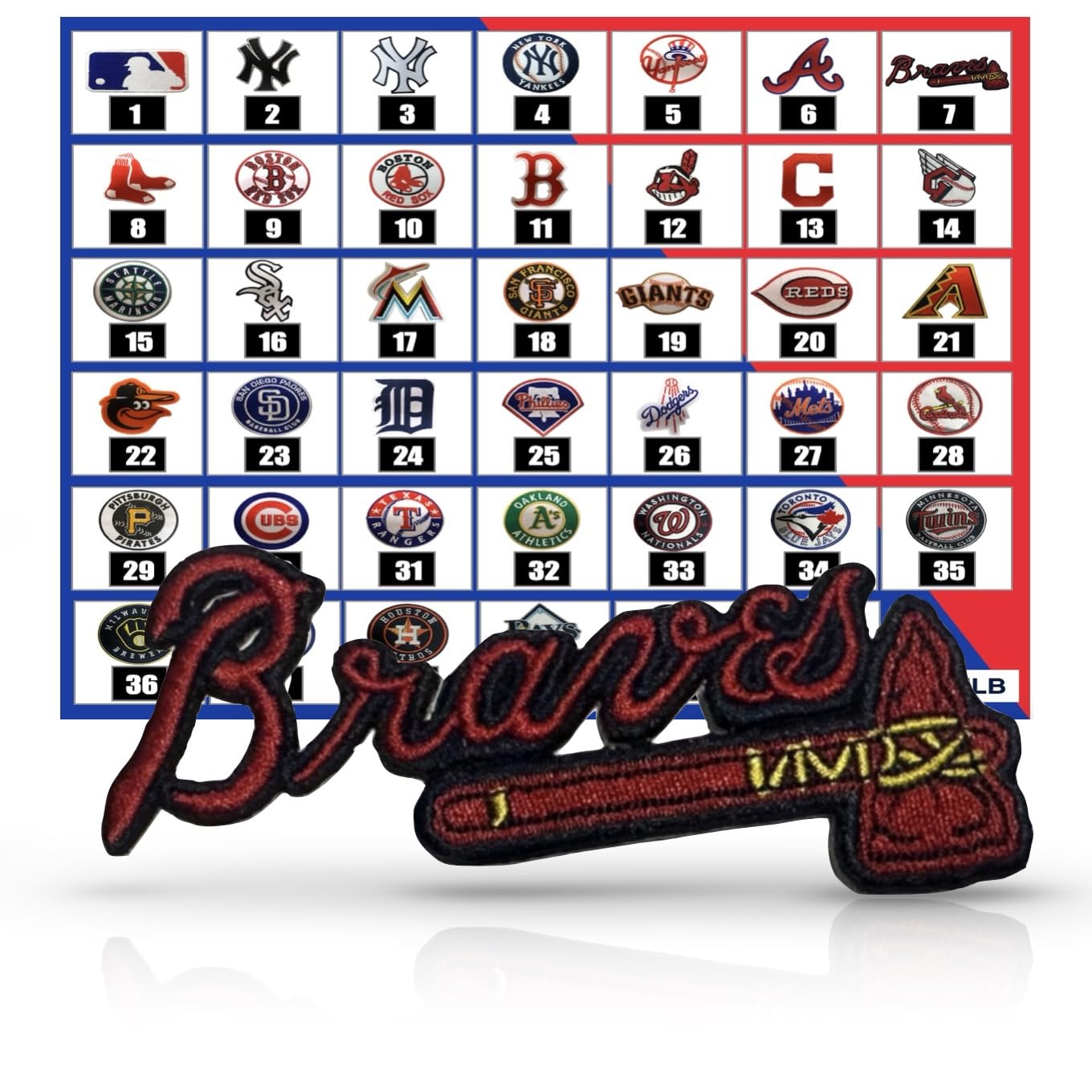 MLBチームロゴ ビアブリック Amazon.co.jp: 汎用 メジャーリーグ MLB アトランタブレーブス Atlanta