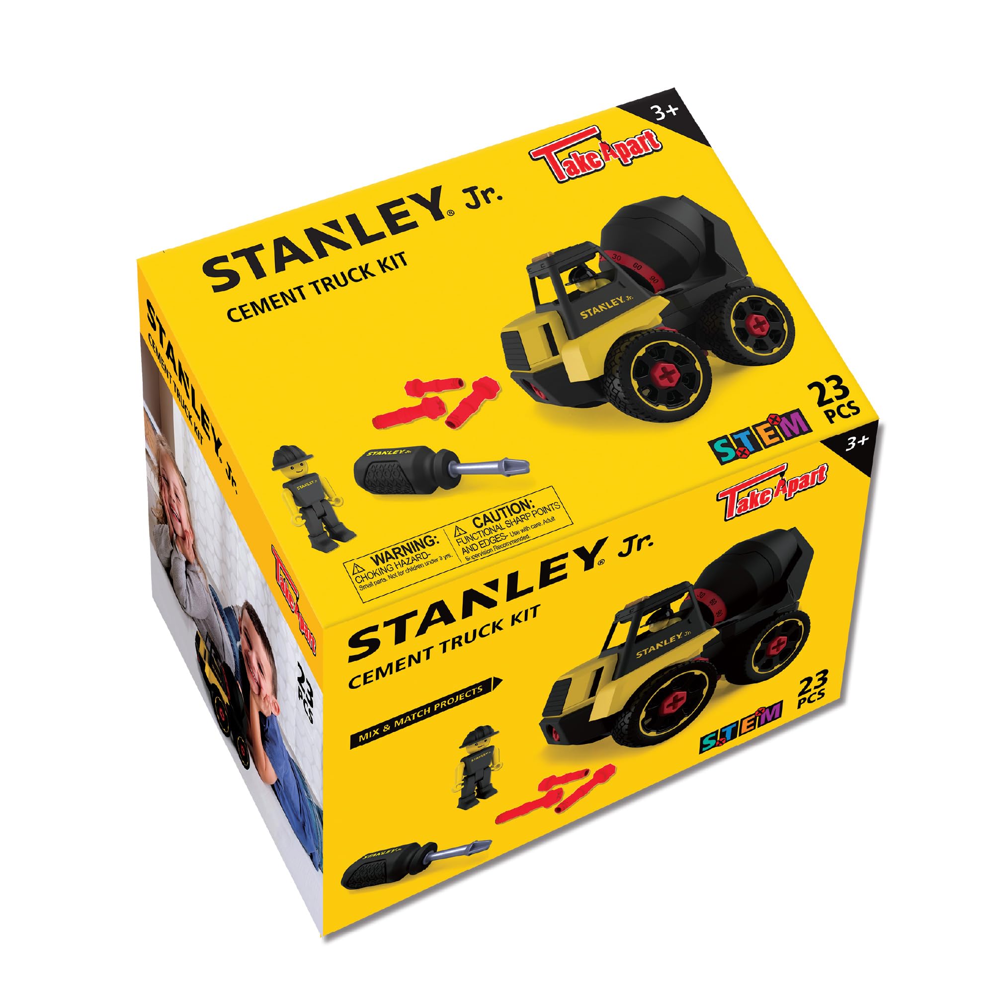 Amazon | Stanley Jr Take Apart セメントミキサーキット 子供用 TT003