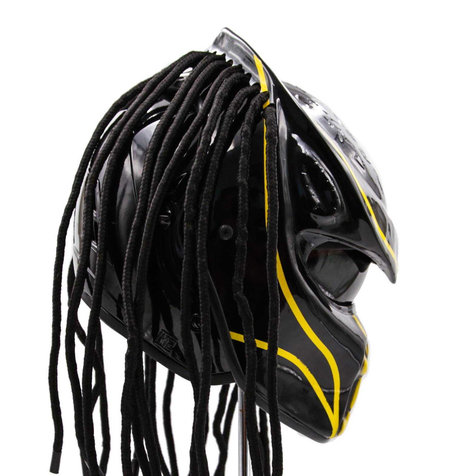 Predator Motorcycle Helmet DOT Approved Custom Made, Fibreglass
