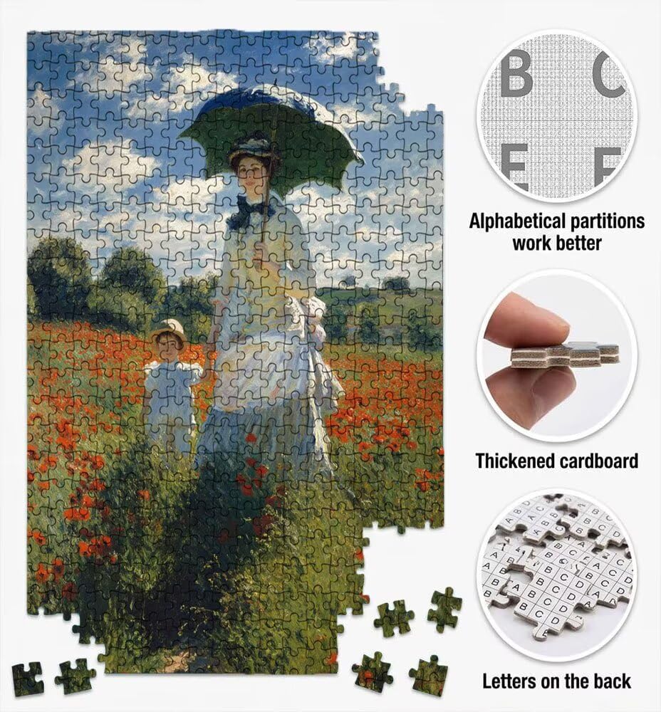 Puzzle 5000 Pezzi, Jigsaw Puzzle per Adulti, Donna Prato BLQSBGA6-363 | Puzzle Classici, Impossibile Difficile Sfidanti Puzzles, Puzzle Decorativo per La Famiglia, Come Regalo e Decorazione Pareti