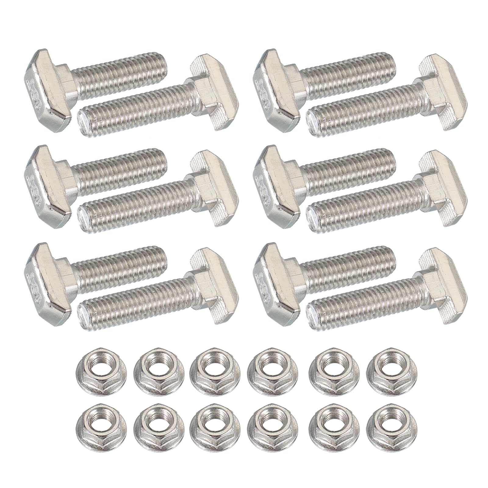 PATIKIL M8 x 33 mm T-Slot Bolts