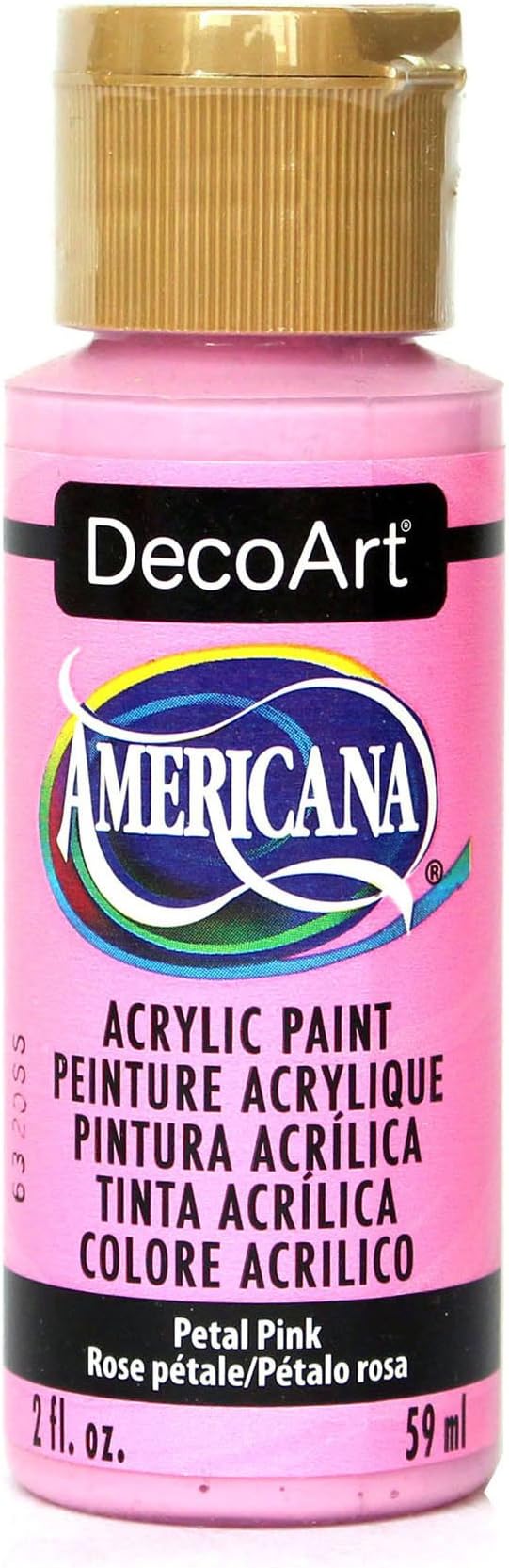 DecoArt Americana Acrylic Color, 2 oz., Petal Pink