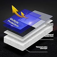 Vista 7 de Funda especial para automóvil compatible con Ferrari 488 GTB 488 Pista 488 Pista Spider 488 Spider 488 Spider impermeable, a prueba de polvo