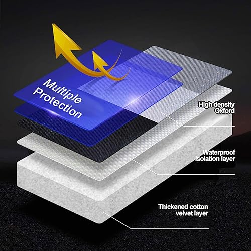 Miniatura 7 de KYAGI Car Cover Compatible with Mazda CX-3 CX-30 CX-5 CX-7 CX-9 RX-8 MX-5 Miata Mazda2 Mazda3 Mazda5 Mazda6 Mazda8 Atenza Waterproof Dust-Proof Plus