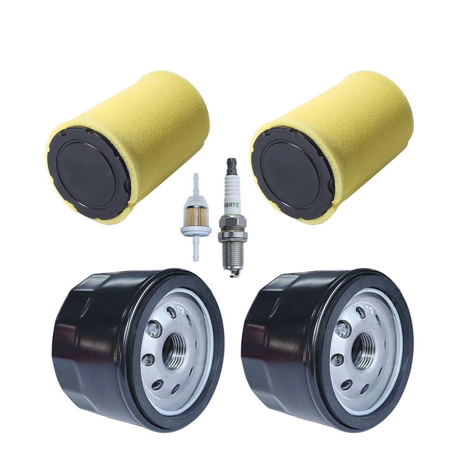 Filtro de Aceite for cortacésped Compatible con AM125424 49065 7007 Aire Bujía
