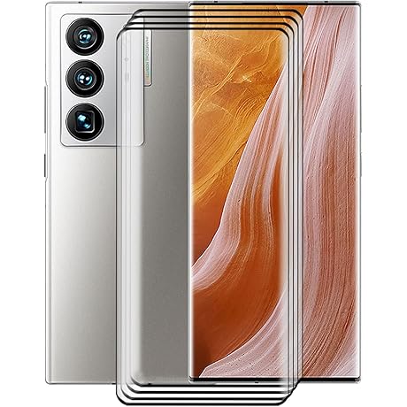 Screen Protector for ZTE Axon 40 Ultra - [4 Pack] High Clear Tempered Glass