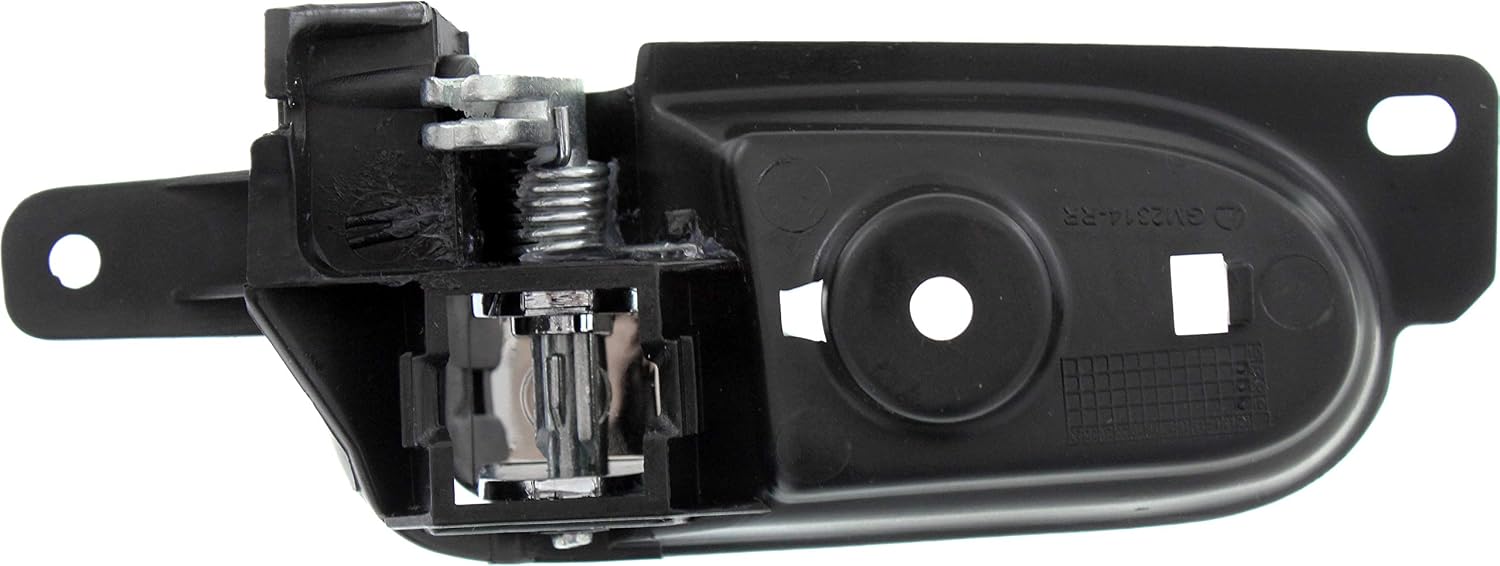 Compatible with 06-11 Lucerne Inside Inner Interior Rear Chrome Door Handle Right Passenger Side