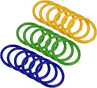 Vista 1 de PATIKIL Juego de anillos de lanzamiento de anillos de carnaval de plástico para cabina de juego de recuerdo de fiesta al aire libre