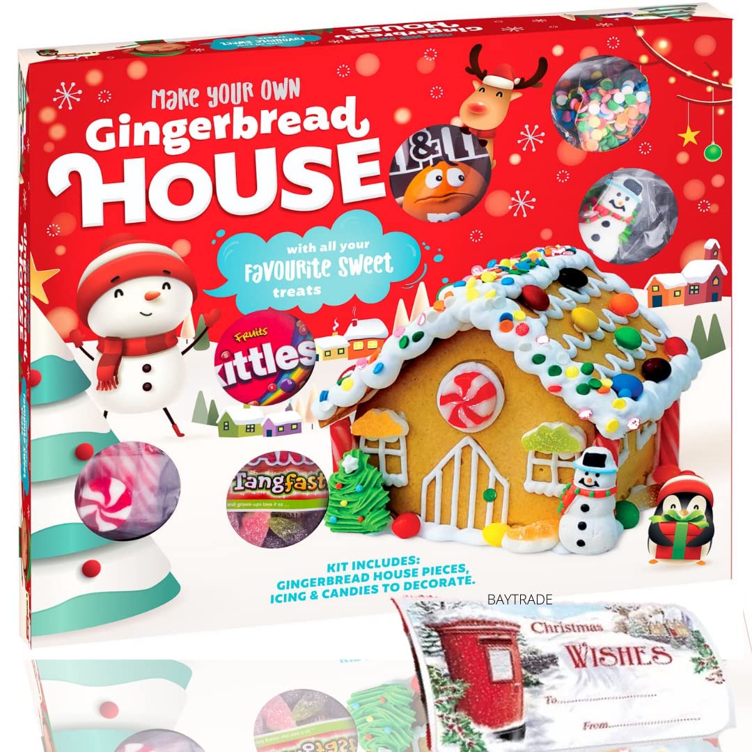 Buy BAYTRADE Gingerbread House Kit Pre Baked Large 444.5gBuild and