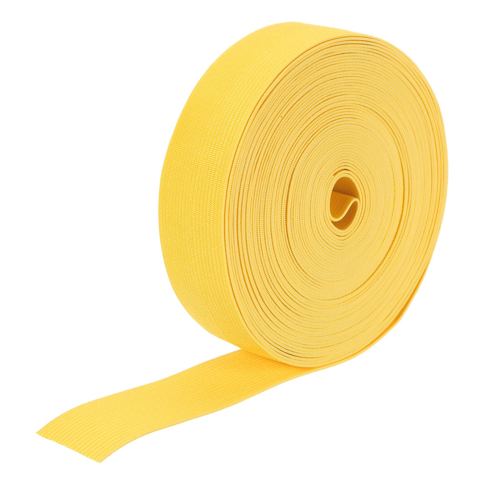sourcing map Elastic Bands for Sewing 1.1" 10 Yard Yellow