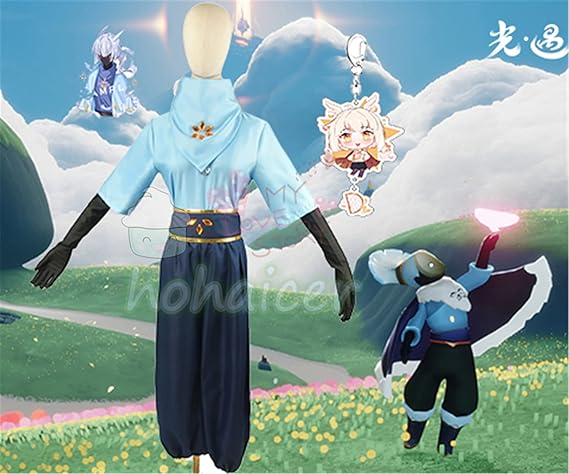 Amazon Co Jp Hohaicer Sky 星を紡ぐ子どもたち ケープ リズムが弾ける季節 ハロウイーン Sky ケープ コスプレ イベント コスチューム 峡谷 ネックレス クリスマス 花火 舞台 ホビー 通販