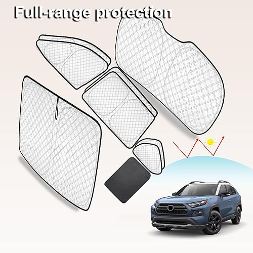 Miniatura 379 de KMF - Parasol de repuesto para parabrisas, cubierta para ventana lateral y trasera, cubierta protectora para visor, para campamento, bebé, bloqueo