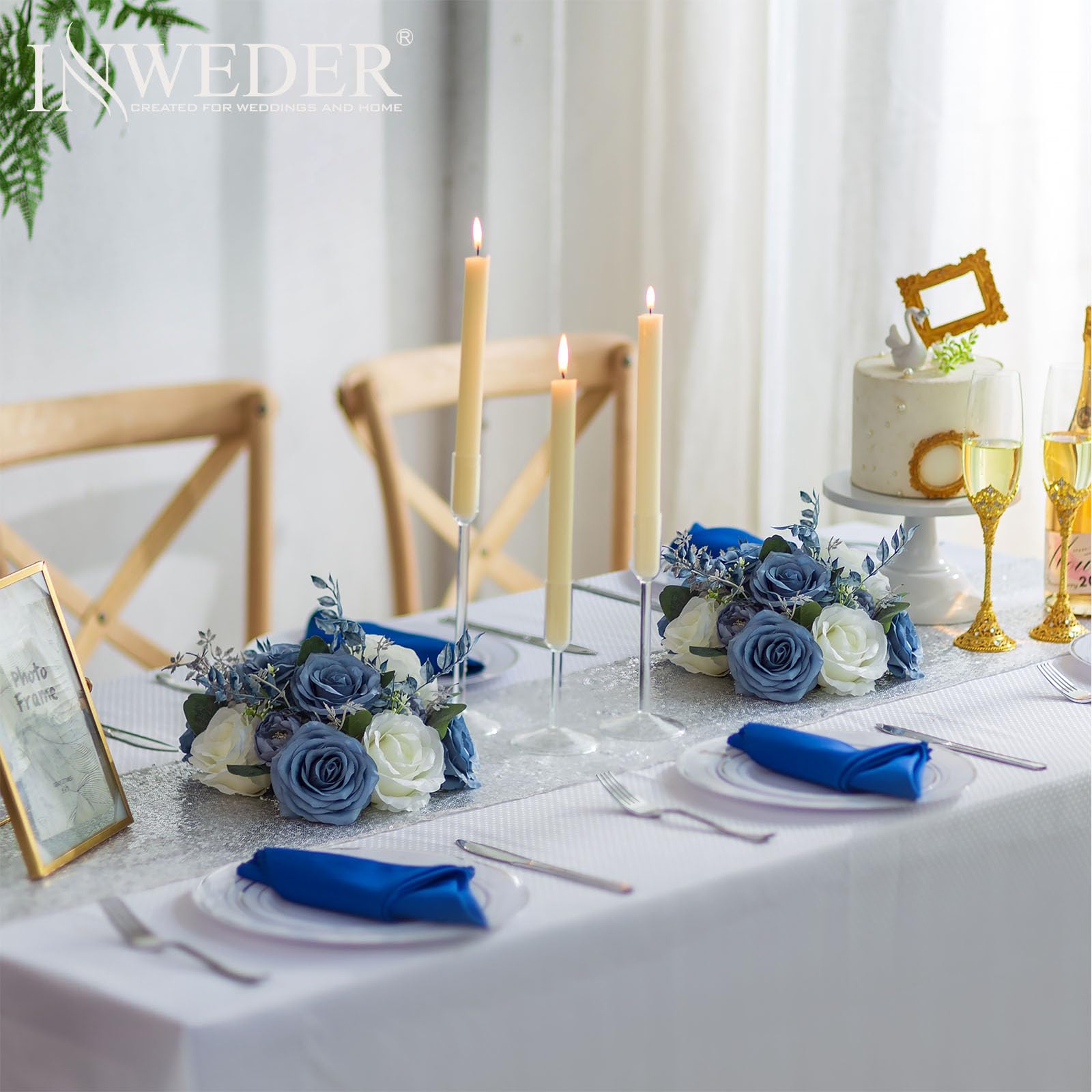 Wedding Flowers for Centrepieces Rose Ball - Image 2