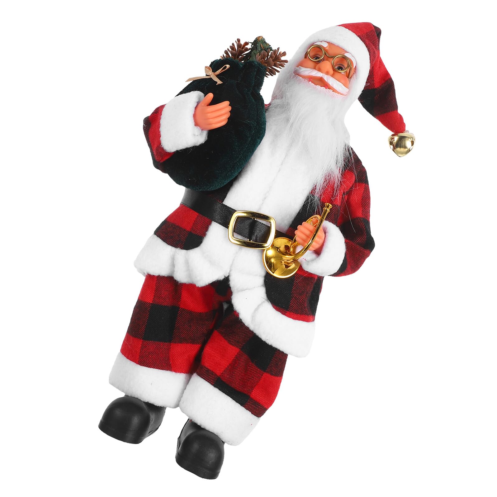 Figurine Père Noël Debout pour Rompre la Monotonie d'une Table de Noël