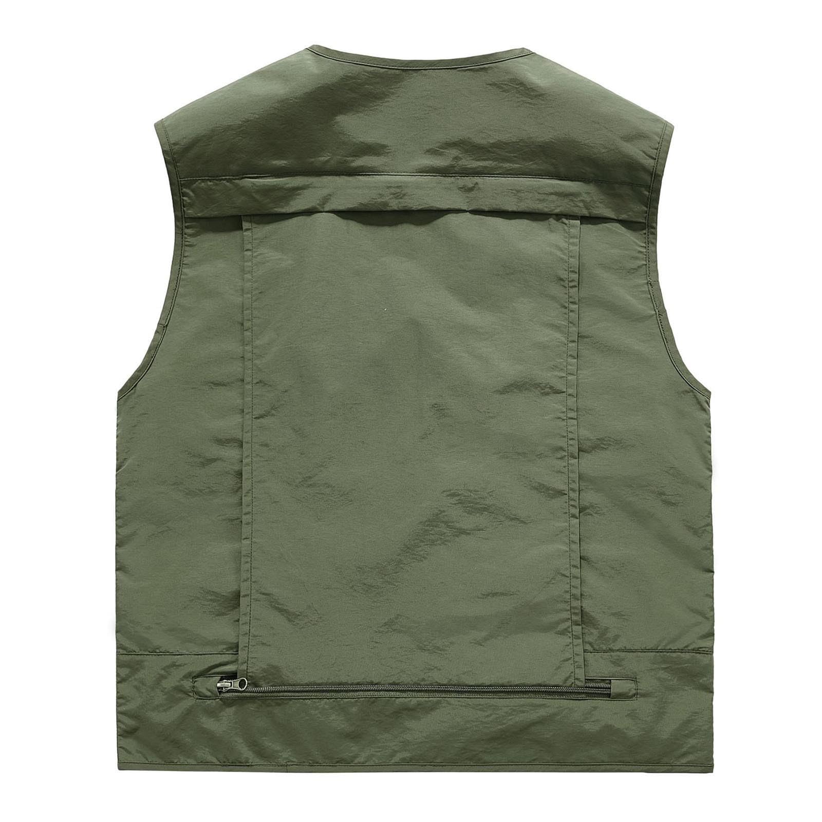 Tank Top Herren Slim Fit Gekämmte Gym Ärmelloses Netzstoff Unterwäsche Trocknend Achselshirt Einfarbig Einfarbige Outdoor-Sport-Weste im Casual-Stil Leichte Arbeitskleidung mit Taschen für Vielseitige