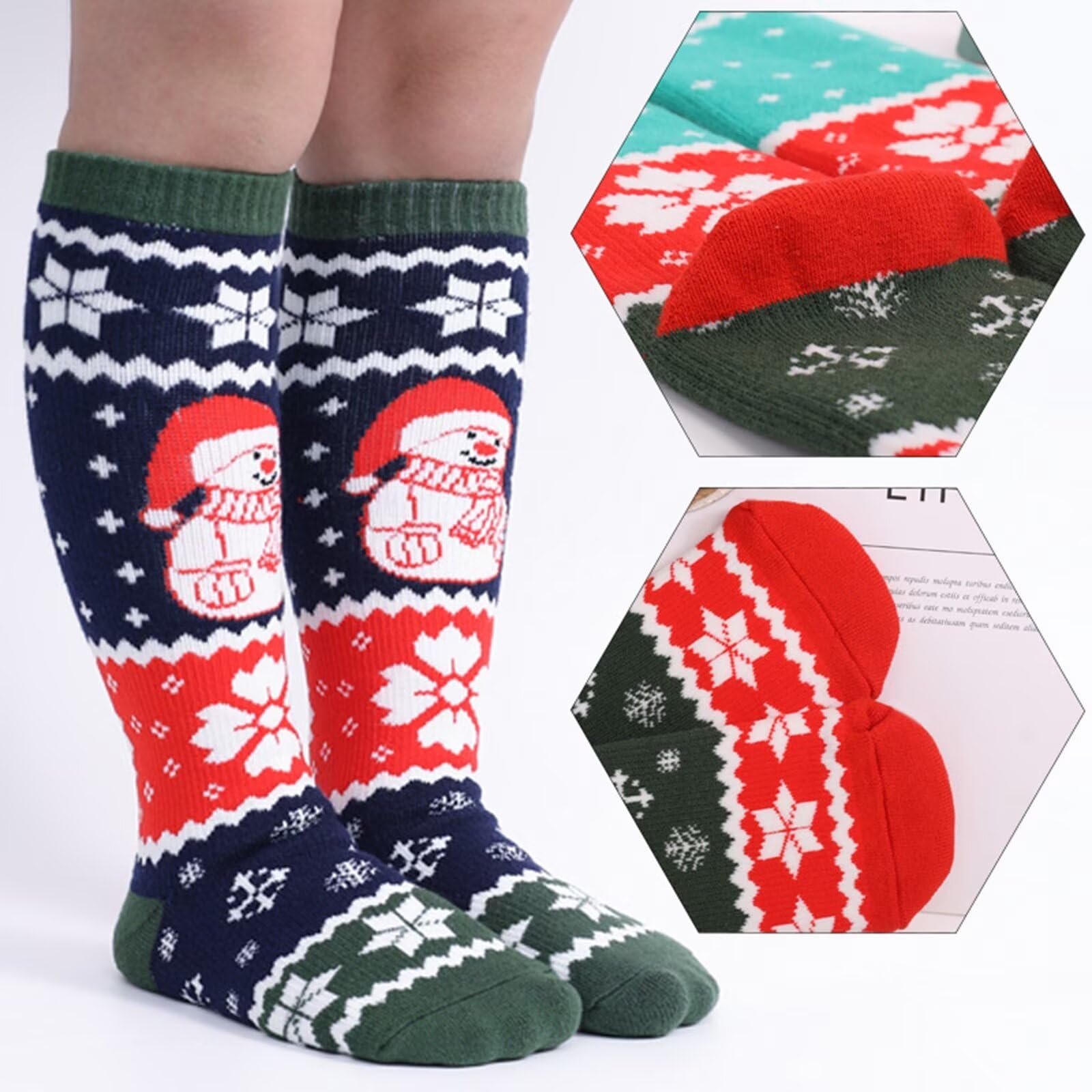16 paia di calzini di Natale per bambini, colorati, carini, creativi, fantasiosi, divertenti, con design innovativo per bambini piccoli, ragazzi e ragazze