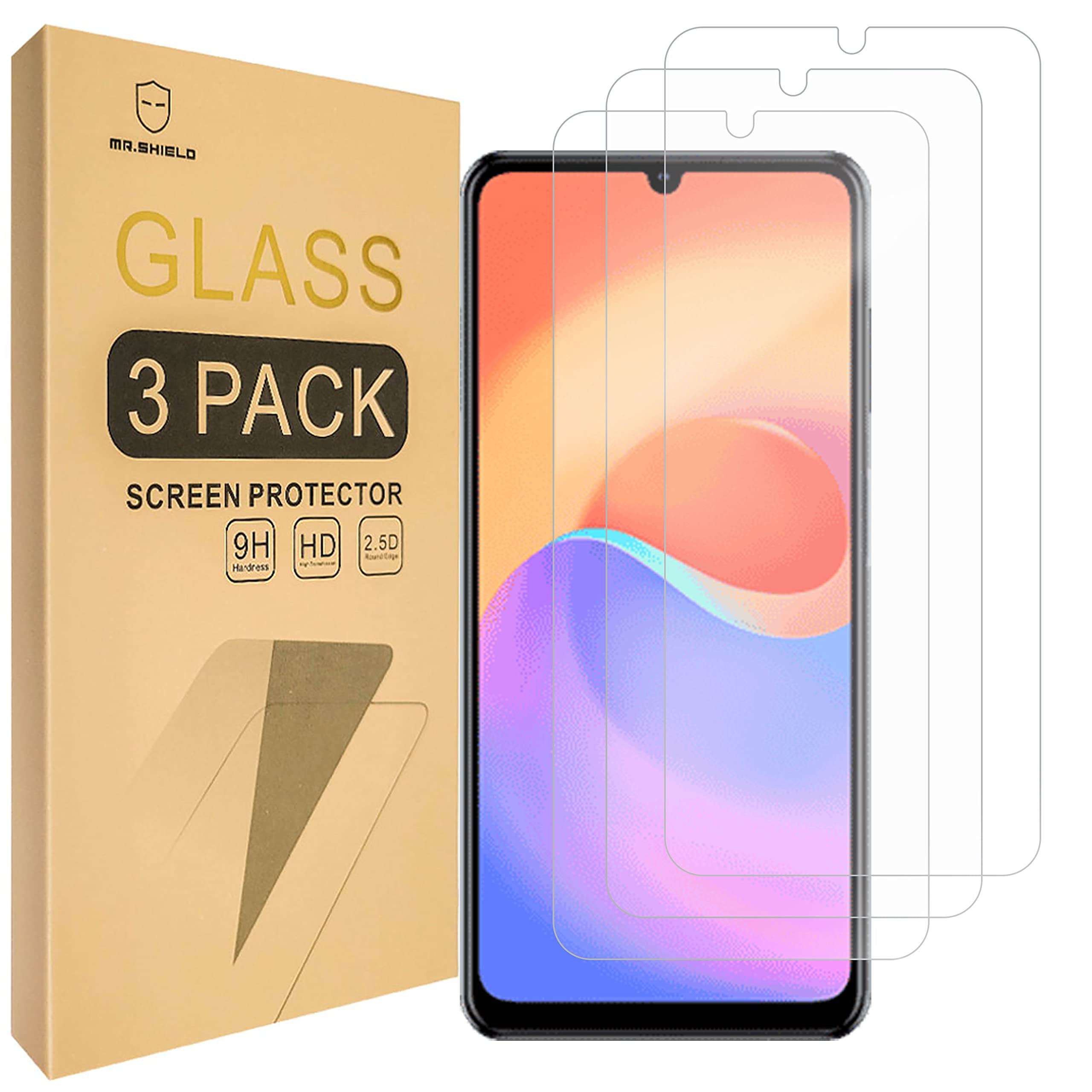 Photo 1 of **BUNDLE OF 2 (NON REFUNDABLE)**
Mr.Shield [3-Pack] Screen Protector For ZTE Blade V41 Vita/Blade V40 - Screen Protector