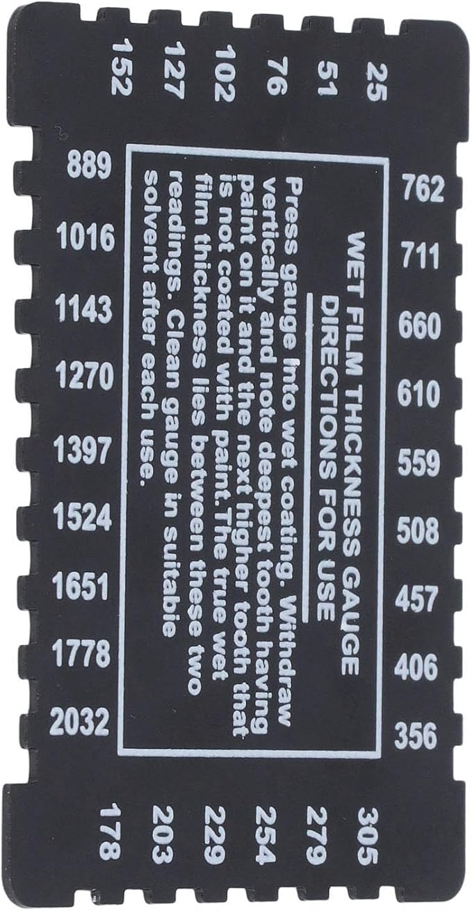 Calibrador de Espesor de Película Húmeda de Aleación de Aluminio miniatura 8