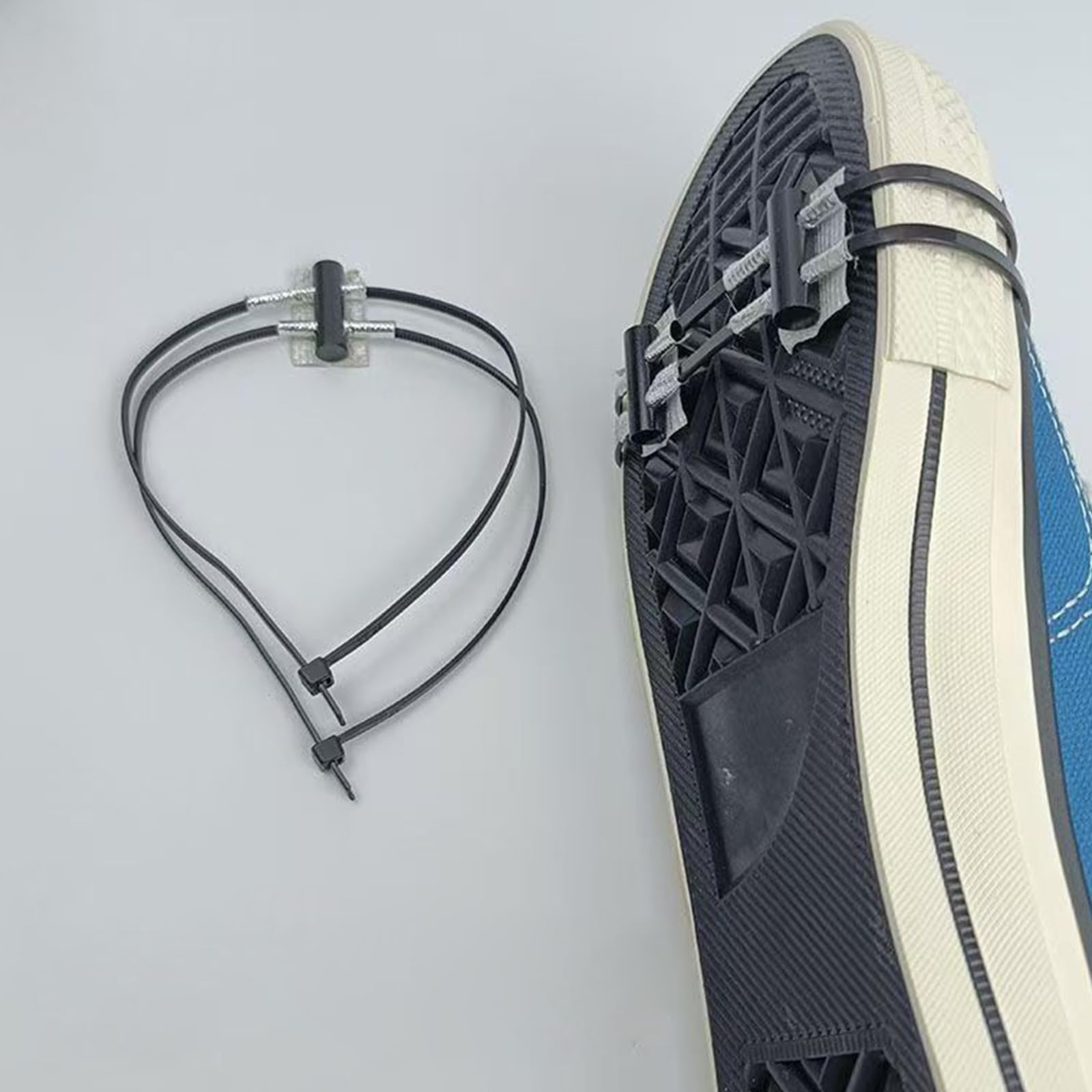 Suelas de zapatos freno reposapiés accesorios plantillas de zapatos freno freno estable para carreras y uso en carretera