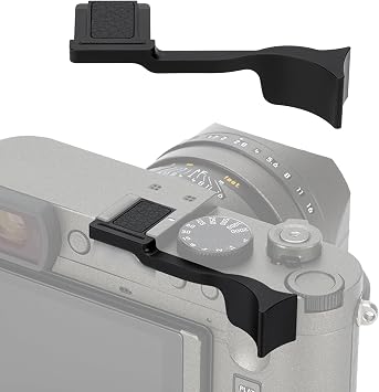 JJC Leica Metal Thumb Grip for Leica Q3 / Q3 / 43 / Q2 Digital Cameras, Easy Installation, Improves Camera Hold